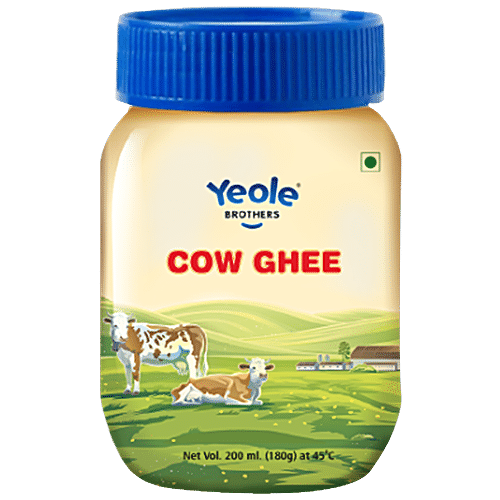 Buy Yeole Cow Ghee 200 Ml Pet Jar Online at the Best Price of Rs 185 ...