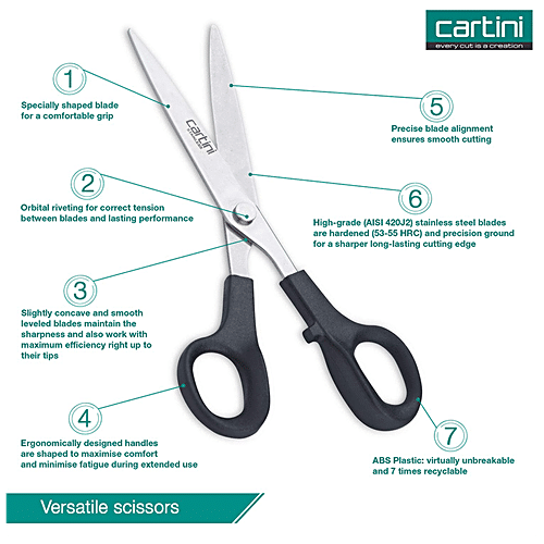 Buy Cartini by Godrej Scissors - Versatile Online at Best Price of Rs ...