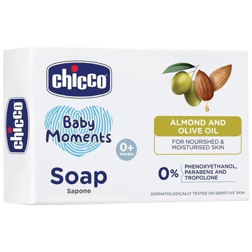 Buy Chicco Soap Baby Moments 125 Gm Online at the Best Price of Rs 94.05 -  bigbasket