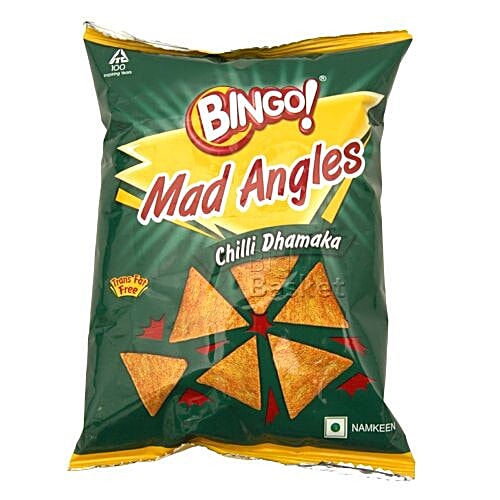 Buy Bingo! Potato Chips - Chilli Dhamaka Online at Best Price of Rs ...