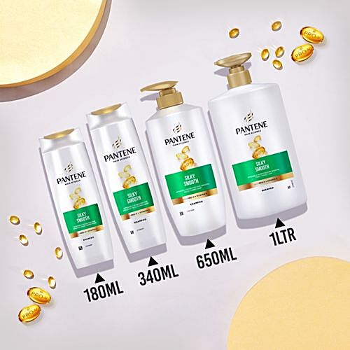 PANTENE Shampoo + Conditioner Silky Smooth Care Shampoo 340 Ml *2Pcs -  Price in India, Buy PANTENE Shampoo + Conditioner Silky Smooth Care Shampoo  340 Ml *2Pcs Online In India, Reviews, Ratings & Features