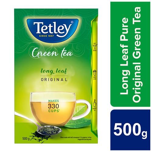 TETLEY GREEN TEA LONG LEAF 500GM ORIGINAL