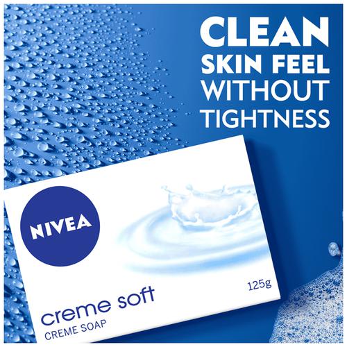 Buy Nivea Creme Soft Soap Dry Skin 125 Gm Carton Online at the Best ...
