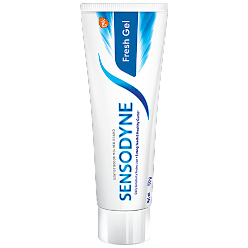 Buy Sensodyne Sensitive Toothpaste Fresh Gel 130 Gm Online At Best ...