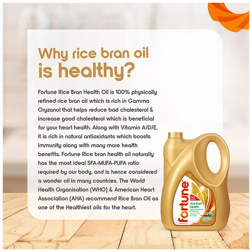 5 L Freedom Physically Refined Rice Bran Oil, Lowers Cholesterol at Rs  600/bottle in Mandapeta