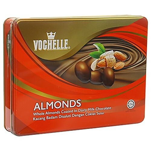 Buy Vochelle Coated Almond In Dairy Milk Chocolate 325 Gm Online At ...