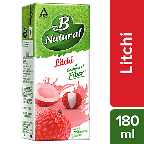 Buy B Natural Juice Rose Lychee 200 Ml Carton Online At The Best Price ...