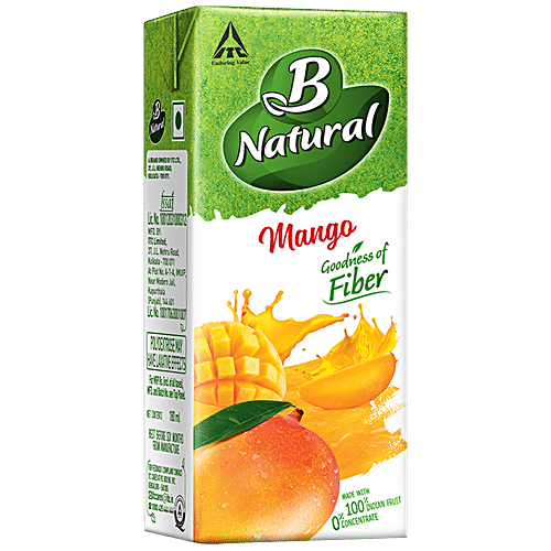 Buy B Natural Juice Mango 200 Ml Carton Online At The Best Price Of Rs ...