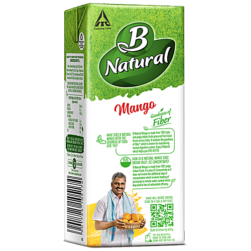 Buy B Natural Juice Mango 200 Ml Carton Online At The Best Price Of Rs ...