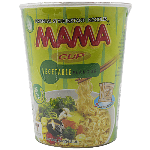 Buy Mama Instant Cup Noodles Vegetables Flavor Gm Online At The Best Price Of Rs Bigbasket