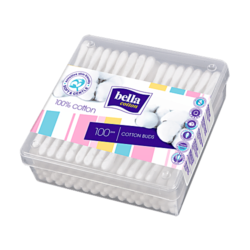 Buy Bella Cotton Buds Box 100 Pcs Online At Best Price of Rs 59 - bigbasket