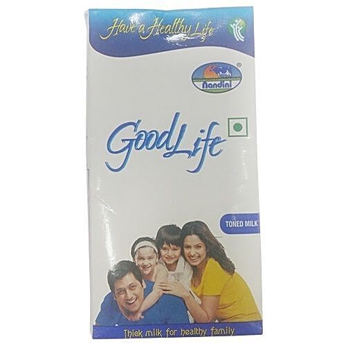 Buy Nandini Goodlife Toned Milk 500 Ml Carton Online At Best Price Bigbasket