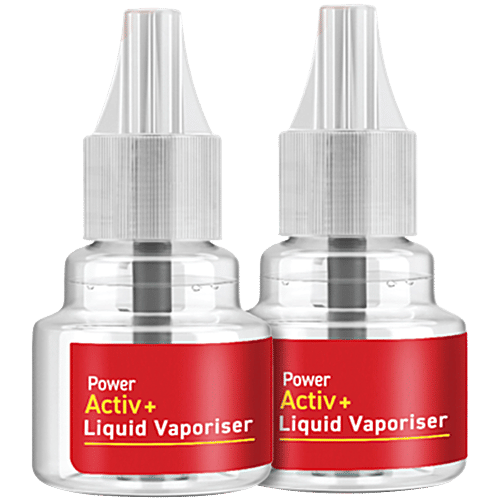 Good knight Power Activ+ Twin Saver Value Pack, 45 ml Pack of 2