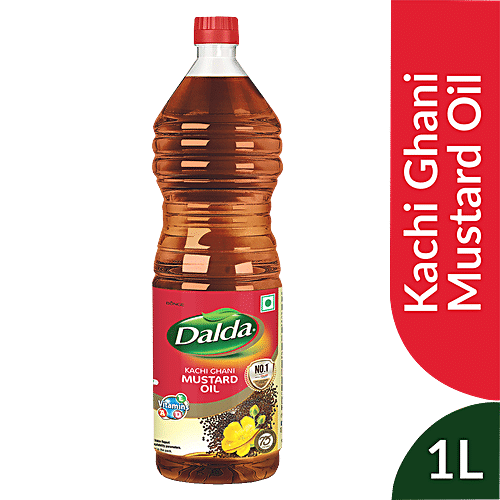 Buy Dalda Mustard Oil Kachi Ghani 1 Ltr Bottle Online at the Best Price ...