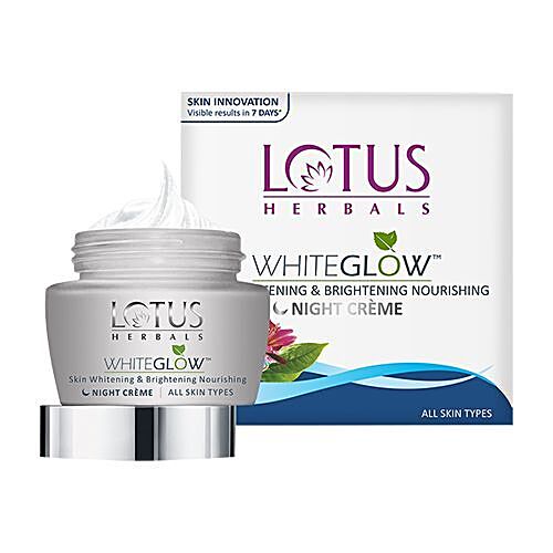 Buy Lotus Herbals White Glow Nourishing Night Creme - Skin ...