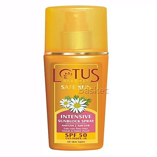 lotus intensive sunblock spray