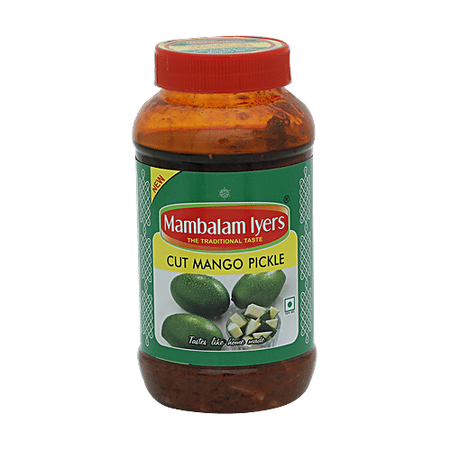 Buy Mambalam Iyers Pickle Mango 500 Gm Bottle Online At Best Price of Rs  null - bigbasket