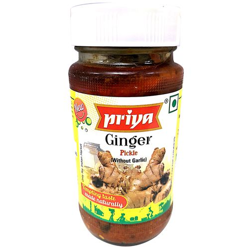 Buy Priya Pickle Ginger Without Garlic 300 Gm Bottle Online At The Best Price Of Rs Null Bigbasket