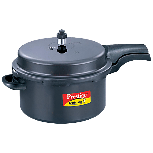 Buy Prestige Deluxe Plus Hard Anodised Induction Base Pressure Cooker ...