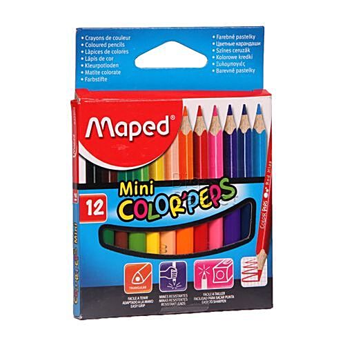 Download Buy Maped Mini Color Peps Wax Crayons Online at Best Price - bigbasket