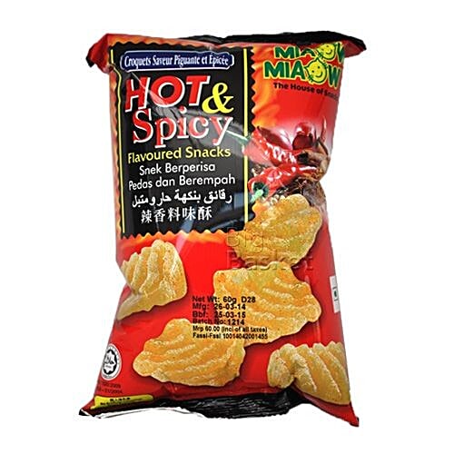 Buy Miaow Miaow Hot & Spicy Chips Online at Best Price of Rs 85 - bigbasket