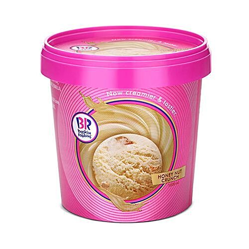 Buy Baskin Robbins Ice Cream Honey Nut Crunch Ltr Tub Online At Best Price Of Rs Null Bigbasket