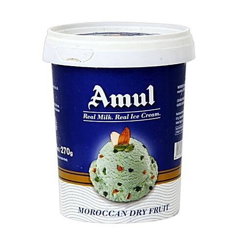 Buy Amul Ice Cream - Moroccan Dry Fruit Online at Best Price of Rs 99