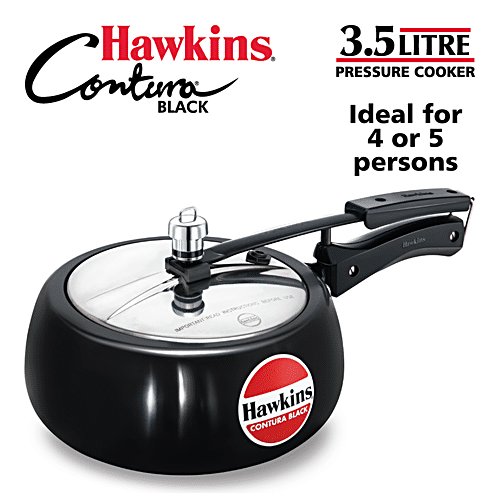 hawkins contura black 3.5 l pressure cooker