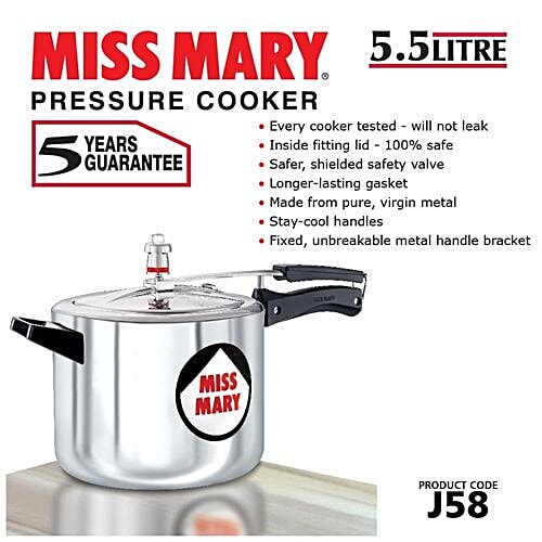 miss mary pressure cooker 5 litre