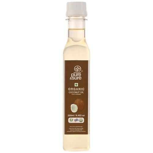 Buy Phalada Pure Sure Organic Coconut Oil Cold Pressed 250 Ml Bottle ...