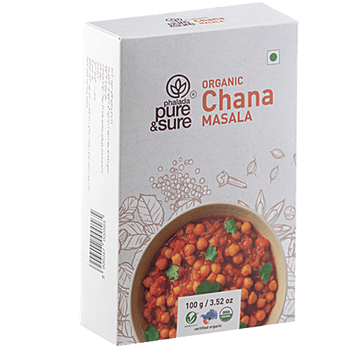 Buy Phalada Pure Sure Organic Chana Masala 100 Gm Pouch Online At Best