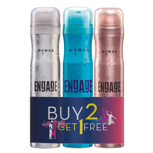 teleurstellen semester kwaadaardig Buy Engage Deodorant Spray Combo Pack - For Women Online at Best Price -  bigbasket