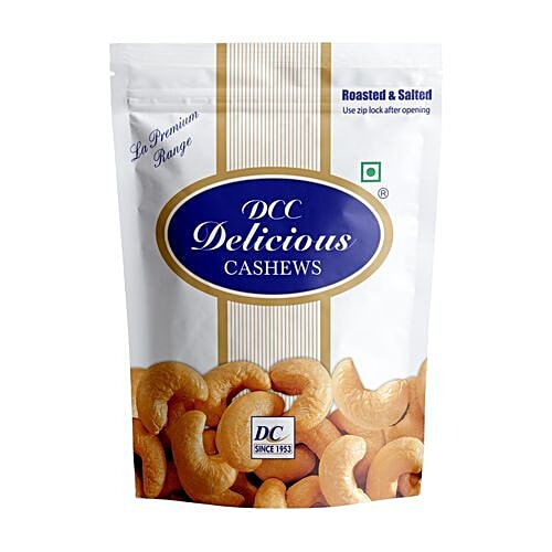 Buy Delicious Cashews Roasted Salted Premium Range 200 Gm Online at the ...