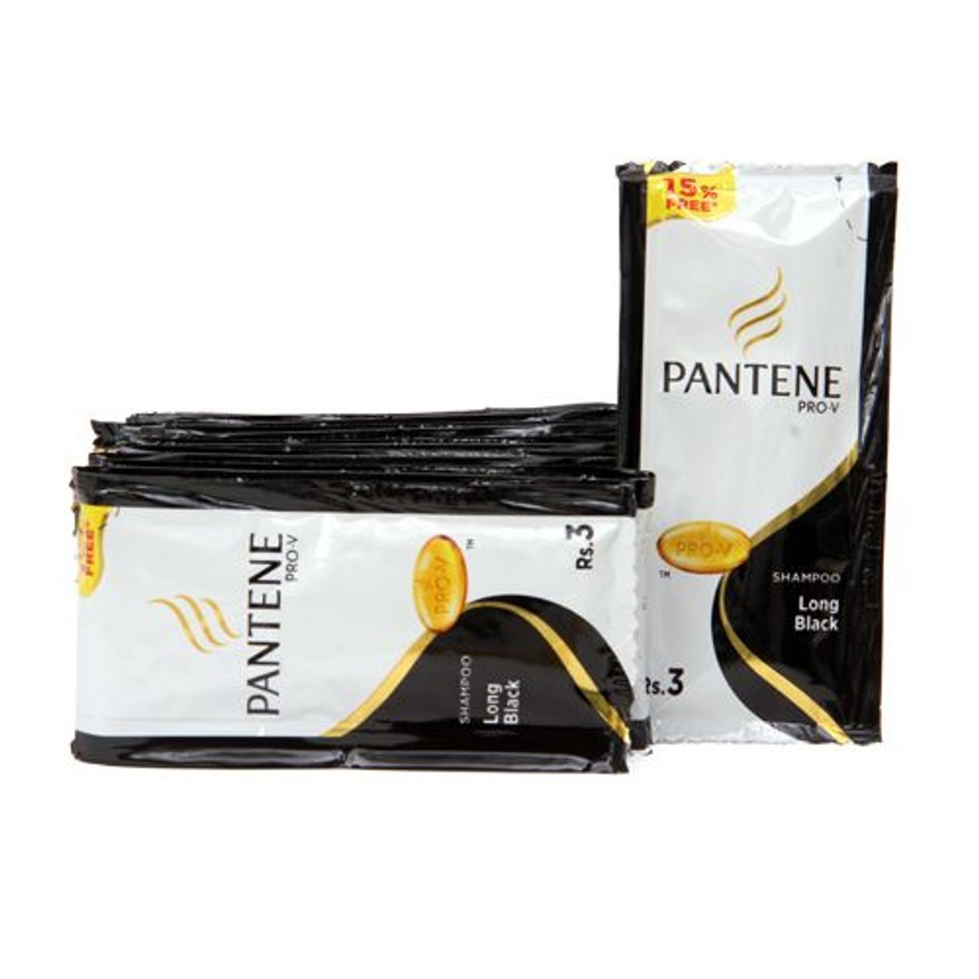 Buy Pantene Shampoo Long Black 75 Ml Pouch Online at the Best Price of