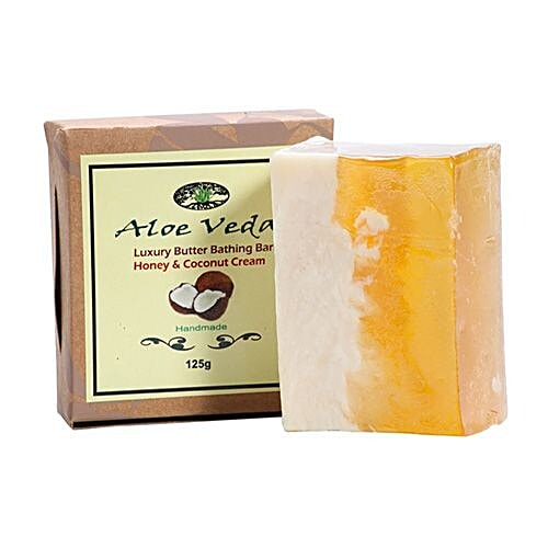 Buy Aloe Veda Luxury Butter Bar Honey Coconut Cream 125 Gm Online at ...