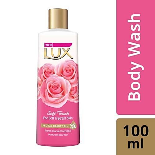 Buy Lux Body Wash Soft Touch Moisturizing 100 Ml Bottle Online At Best