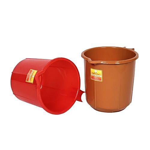 Buy Nakoda Modern Heavy Duty Square Storage & Carry Bucket - With Lid,  Transparent Online at Best Price of Rs 649 - bigbasket