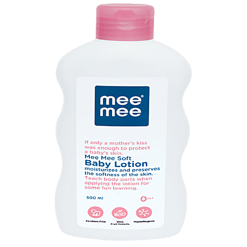 Buy Mee Mee Soft Baby Lotion 500 Ml Bottle Online At Best Price of Rs ...