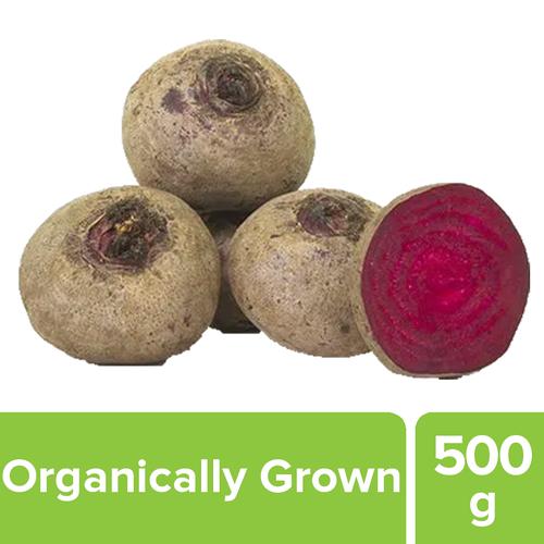 fresho! Beetroot - Organically Grown (Loose), 500 g  