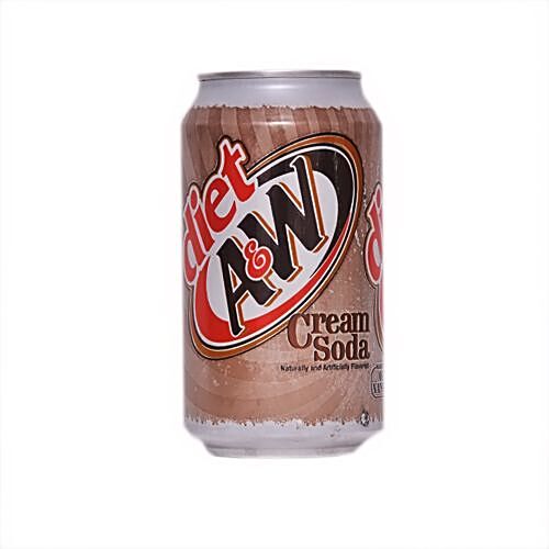 aandw cream soda can