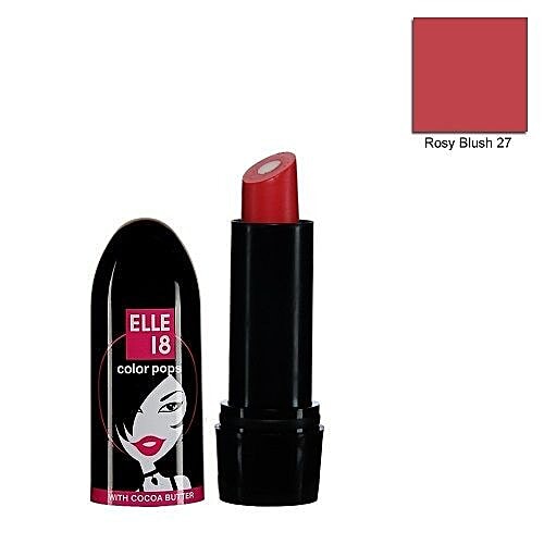 elle 18 lipstick rosy blush 27