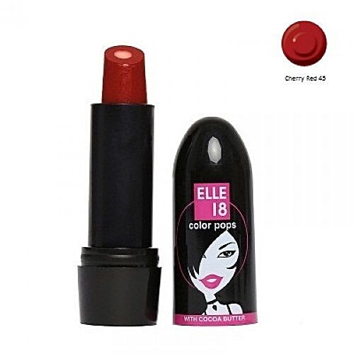 elle 18 cherry red lipstick number