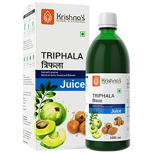 Buy Krishnas Juice Triphala 1 L Carton Online At Best Price of Rs 300 ...