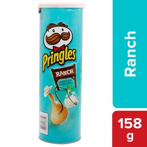 Buy Pringles Potato Chips - Ranch 158 gm Online at Best Price. of Rs ...