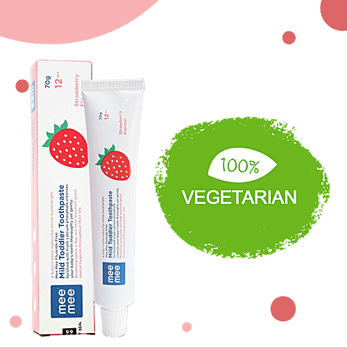 mee mee strawberry toothpaste