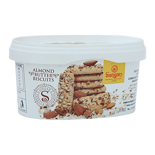 Buy Sangam Sweets  Cookies Almond Butter Biscuits 200 Gm 