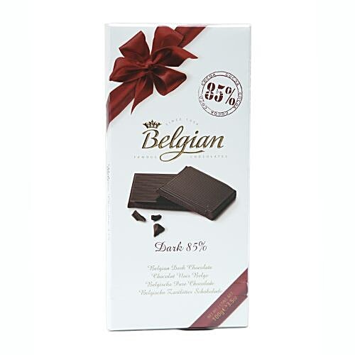 Buy The Belgian Chocolate - Bars Dark 85% 100 gm Carton Online at Best ...