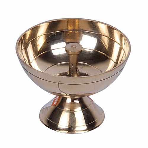 Buy Agromech Brass Pyali Deep No 1 85 Gm Online at the Best Price of Rs ...