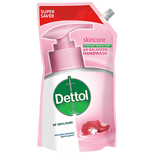 Buy Dettol Liquid Handwash Ph Balanced Germ Protection Skincare Pouch