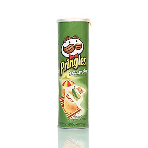 Buy Pringles Potato Crisps - Jalapeno 158 gm Online at Best Price. of ...